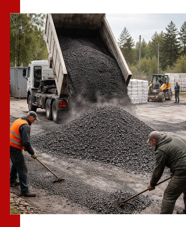 Доставка и продажа асфальтного гранулята в Изобильном