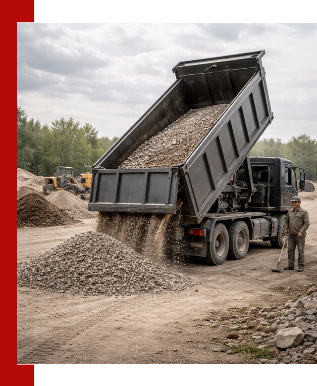 Доставка самосвалом 30 м3 по выгодным ценам в Изобильном