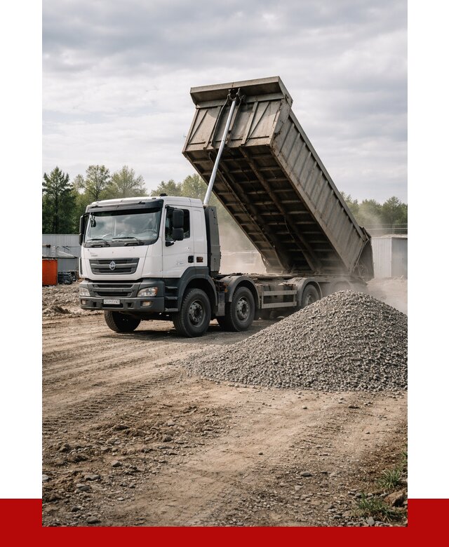 Доставка самосвалом 40 кубов в Изобильном от 9349 р. | ПРОНЕРУДЗбл