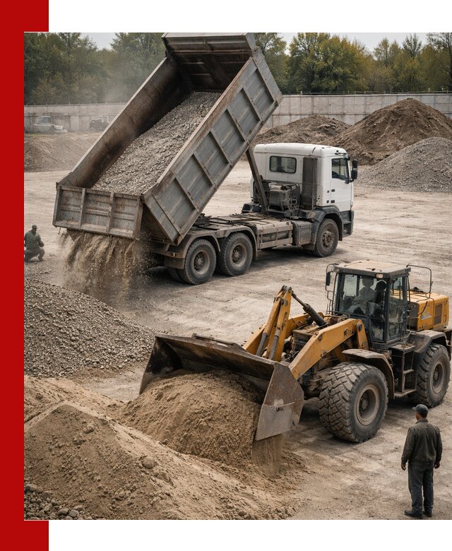 Перевозка сыпучих грузов самосвалами и бортовыми в Изобильном