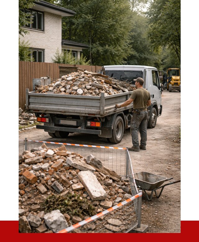 Вывоз строительного мусора с погрузкой в Изобильном от 7791 р | ПРОНЕРУДЗбл