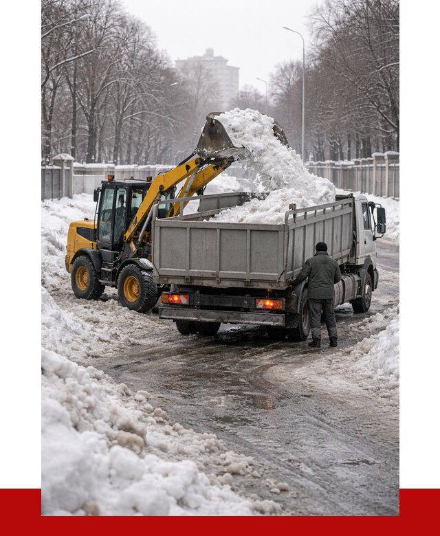 Вывоз снега с погрузкой в Изобильном от 3636 р. ПРОНЕРУДЗбл